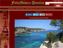 Tablet Screenshot of fotomusica.net